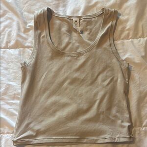 Women's Beige Tank Top